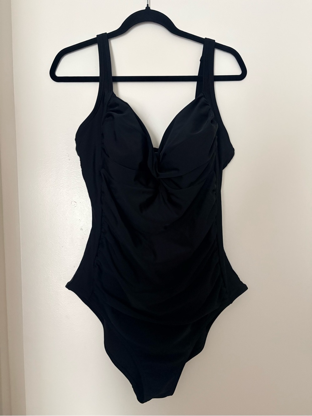 Swimsuits For All Black One-Piece Swim Suit